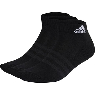 adidas ponožky Cushioned Sportswear Ankle Socks 3 Pairs Black