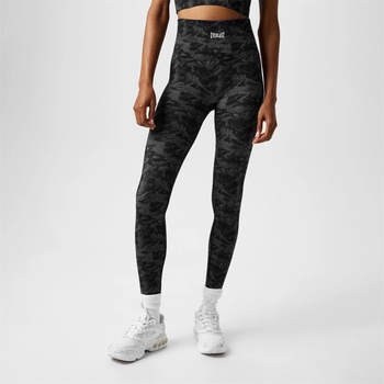 Everlast Дамски клин Everlast High Rise Camo Seamless Leggings Womens - Black