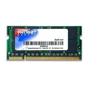 Patriot SIGNATURE LINE SODIMM DDR 1GB 400MHz CL3 PSD1G40016S