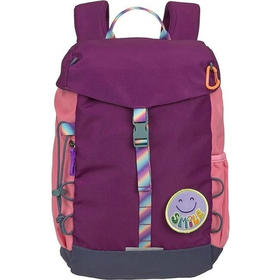 Lässig Dětský batoh Big Backpack Outdoor Unique - Berry/Pink