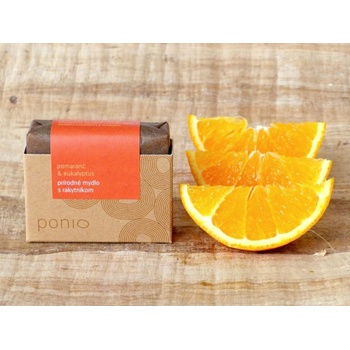 Ponio Pomaranč a eukalyptus s rakytníkom prírodné mydlo 100 g