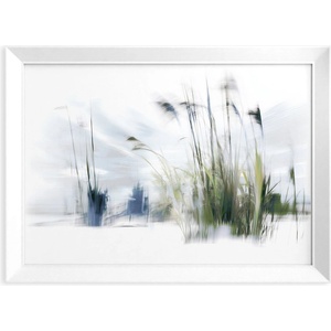Styler Печатна картина с включена рамка 56x75 cm Blue Grasses - Styler (OB-22851)