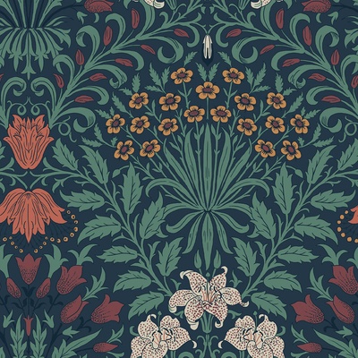 William Morris at Home 140494 Vliesová tapeta na zeď vol.2, rozměry 10 x 0,52 m