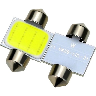 Rabel 31 mm COB smd C3W C5W C10W SV8,5 bílá
