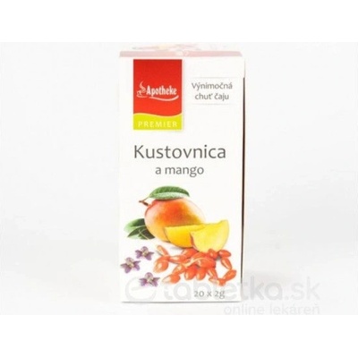 Apotheke PREMIER SELECTION Kustovnica a mango 20 x 2 g