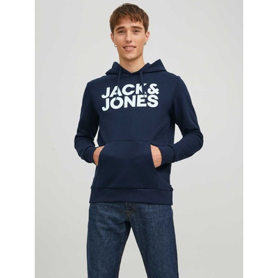 JACK & JONES Суитшърт jjecorp logo sweat hood noos