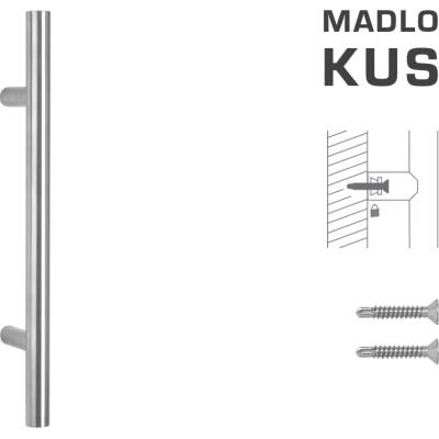 MPkovania FT - MADLO kód K00 Ø 30 mm ST ks Rozteč madla: 600 mm, Rozmer profilu madla: Ø 30 mm, Dĺžka: 800 mm