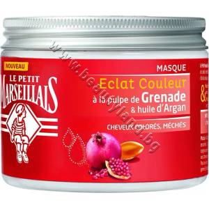 Le Petit Marseillais Маска Le Petit Marseillais Coloured Hair, p/n LM-1988 - Маска за боядисана коса с нар и арганово масло (LM-1988)