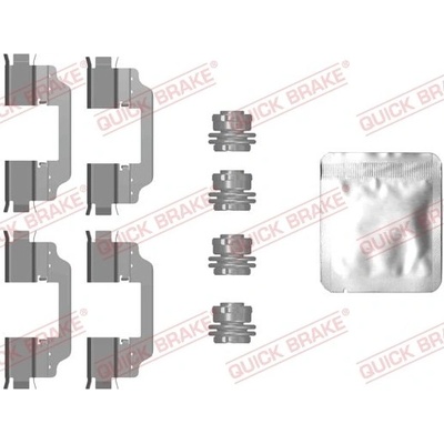 Sada prislusenstvi, oblozeni kotoucove brzdy QUICK BRAKE 109-0101