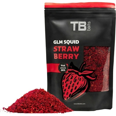 TB Baits PVA Stick Mix GLM Squid Strawberry 200 g