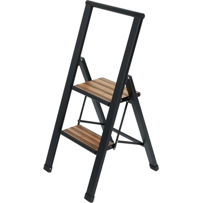 Wenko 50482100 - Schodíky ALU-DESIGN 44x101 cm čierne | WE0510