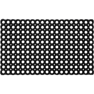 LALEE Изтривалка за входна врата Boston BOS 501, 45x75, черна (BOS501MAT4575)