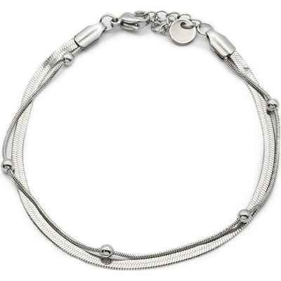 BRUNOshop.cz Dvojitý náramek s kuličkami S4492