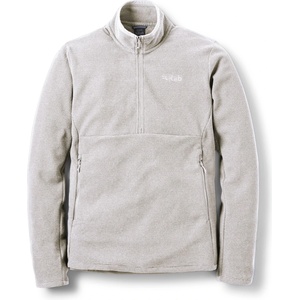 Rab Мъжки поларен пуловер Rab Stavel Pull-On Fleece jumper - Pebble - размер XXL (005-6178-0215)