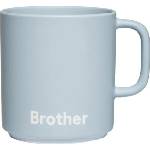 Design Letters Чаша с дръжка Favourite Brother светлосиня (10101008LGTBLBROTH)