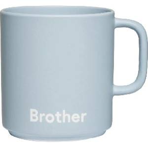 Design Letters Чаша с дръжка Favourite Brother светлосиня (10101008LGTBLBROTH)