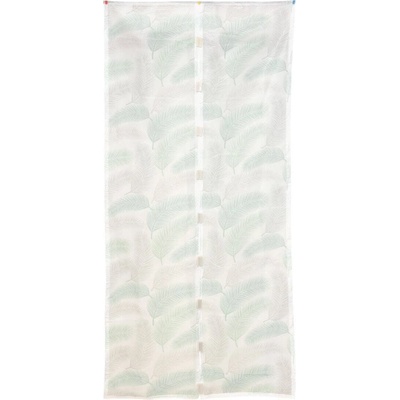 ProGarden Moskytiéra na balkonové dvěře, 220 x 50 cm, listi, 2 ks – Zboží Mobilmania