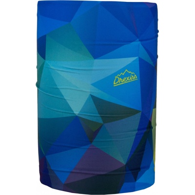 Drexiss Shapes Colours funkčné nákrčník Blue