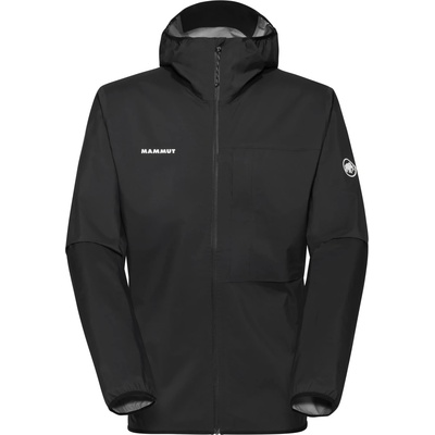 Mammut Мъжко водоустойчиво яке Mammut Ducan Light Hardshell Hooded Jacket Waterproof jacket - Black - размер 3XL (002-3344-0116)