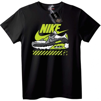 NOONEBRAND Тениска Nike Маратонка Графика - 2XL, Black