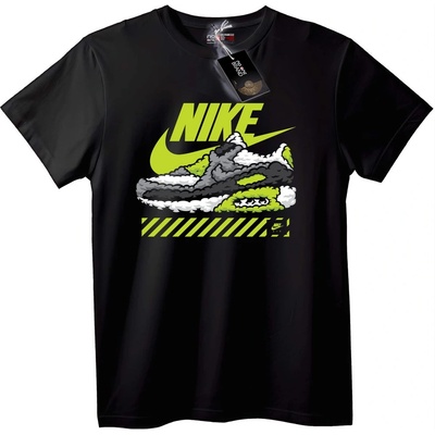 NOONEBRAND Тениска Nike Маратонка Графика - 2XL, Black