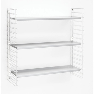 Metaltex Рафт на 3 нива с бели рафтове, ширина 70 cm Libro - Metaltex (377603 000)