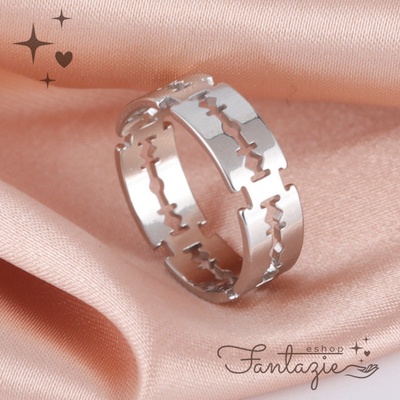 Atelier Fantazie Prstýnek z oceli XVIII 41018