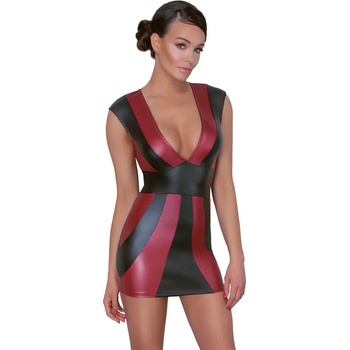 Image 1 of Cottelli Collection Party Dress 2717913 Black-Red M