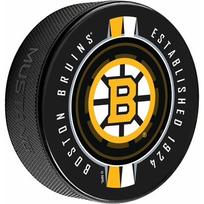 Mustang Puk Boston Bruins NHL Ribbon Printed