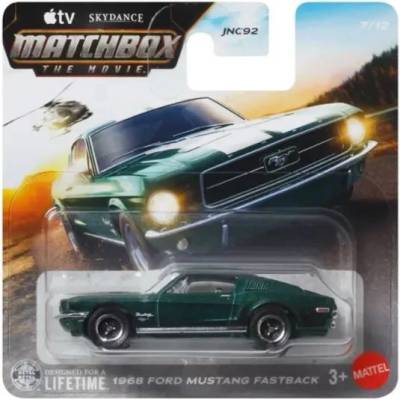 Mattel Matchbox: Количка 1968 Ford Mustang Fastback (JND15)