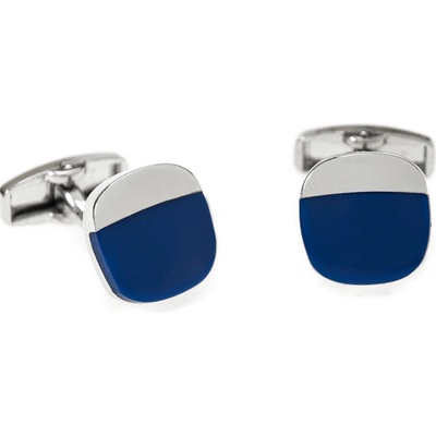 Avantgard modré manžetové knoflíčky se zaoblenými rohy – Zbozi.Blesk.cz
