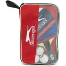 Sada stolní tenis 2ks pálky + 3 míčky v tašce 26x17cm