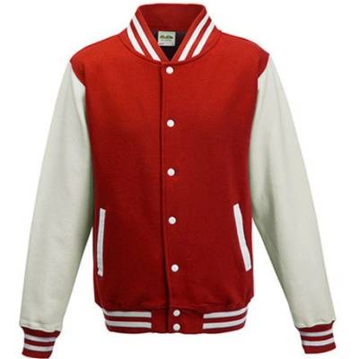 Just Hoods Unisex mikina JH043 Fire Red
