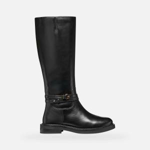 GEOX Черни дамски ботуши Geox Serilda Geox | Cheren | ЖЕНИ | 36 - zoot - 343,97 лв