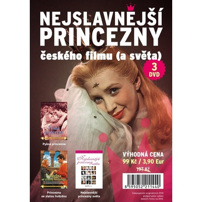 Nejslavnější princezny českého filmu DVD