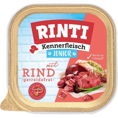 Rinti Kennerfleisch Junior hovädzie 9 x 300 g