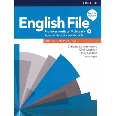 English File Fourth Edition Pre-Intermediate Multipack B with Student Resource Centre Pack