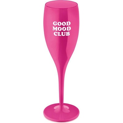Koziol Sklenička CHEERS s potiskem GOOD MOOD CLUB 100 ml