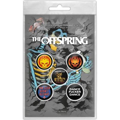 RAZAMATAZ Значки the offspring - skeleton molotov - razamataz - bb128