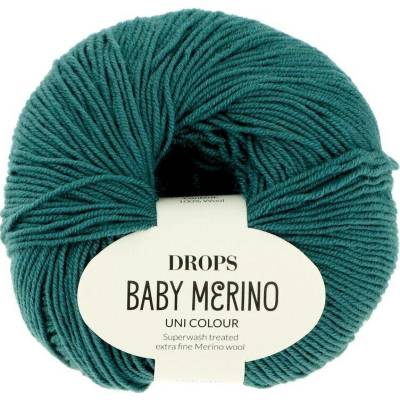 Drops Baby Merino UNI 47 modrá petrolejová