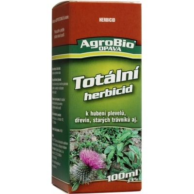 AgroBio Totální herbicid proti širokému spektru plevelů 100 ml