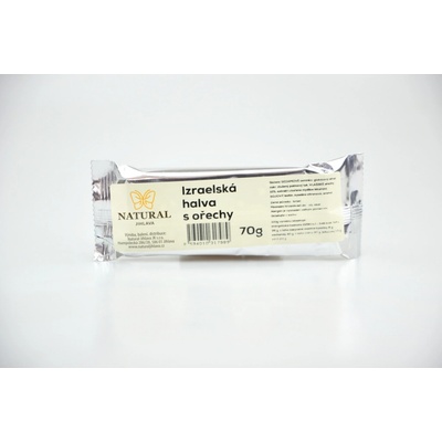 Natural Jihlava Chalva Izrael s ořechy Natural 70 g