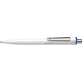 Schneider Химикалка, 0, 5 мм, с бутон, SCHNEIDER "K3 Biosafe", синя 3273 (3273)