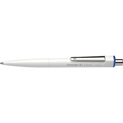 Schneider Химикалка, 0, 5 мм, с бутон, SCHNEIDER "K3 Biosafe", синя 3273 (3273)