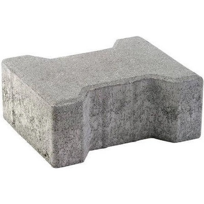 CS-BETON betonová zámková dlažba CSB KOST šedá výška 80 mm balení 9,07m2
