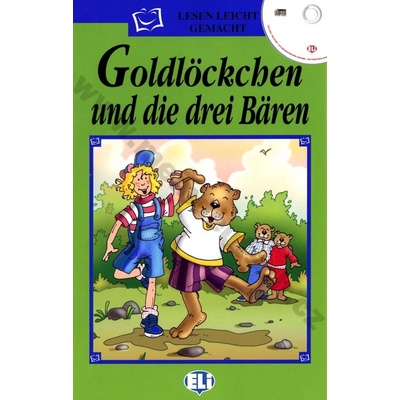 Goldlöckchen und die drei Bären zjednodušené čítanie vr. CD v nemčine pre deti