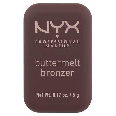 NYX Professional Makeup Buttermelt Bronzer vysoce pigmentovaný a dlouhotrvající bronzer 08 Butta Than You 5 g – Zbozi.Blesk.cz