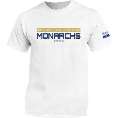 Monarchs Bratislava tričko Monarchs 1995 biele