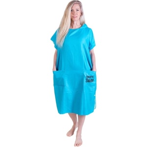 BornToSwim poncho turquoise l