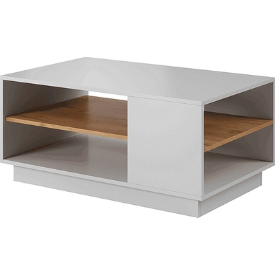 Холна маса Trio златен крафт и бяло